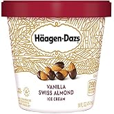 Haagen-Dazs, Vanilla Swiss Almond Ice Cream, Pint (8 Count)