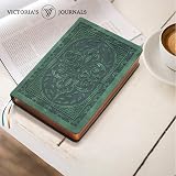 VICTORIA'S JOURNALS Leatherette Vintage Journal 5.7 x 8.1 Ruled 320 pages view 6