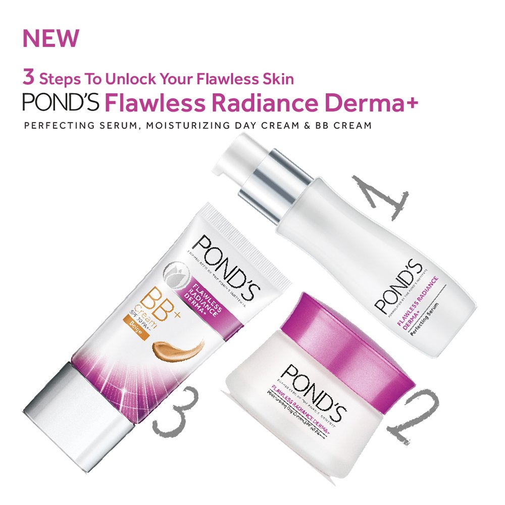 ponds flawless radiance derma price