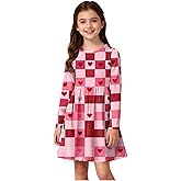 Girls Dresses Short Sleeve Valentines Dress St Patricks Day Green Dress Funny Cute Graphic Swing Easter Sundresses