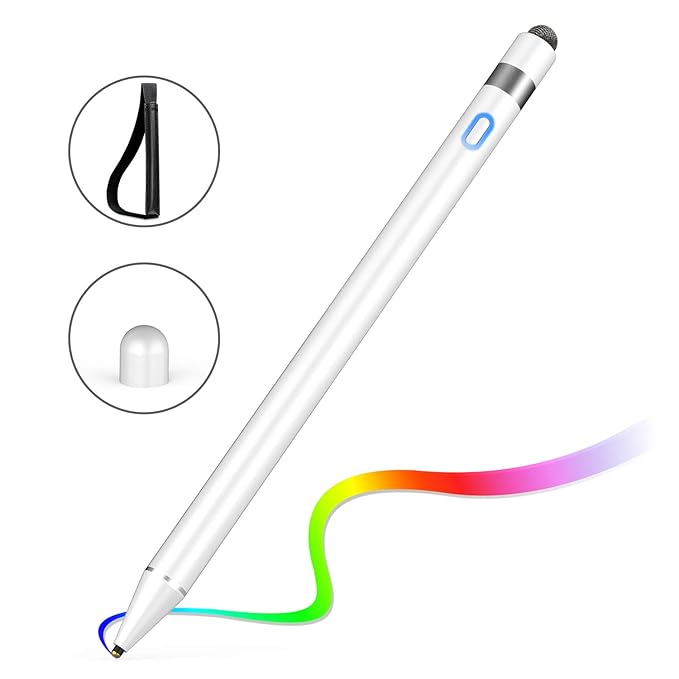 Stylus Pens for Touch Screens, 2 in 1 High Sensitive Rechargeable
