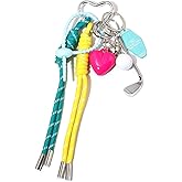 SORGERLY Tote Bag Purse Charms for Handbags - Cute Keychain, Y2K Rope Key Chain Accessories - Designer Jewelry Gift for Women