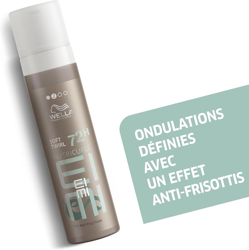 EIMI Nutricurls Soft Twirl Mousse volume cheveux bouclés anti-frisottis 72H 200ml