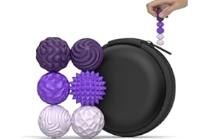 Silicone Magnetic Balls Fidget Toys Adults & Teens, 6PCS Strees Relief Balls Sensory Toys for Autism ADHD Anxiety, Fun Office