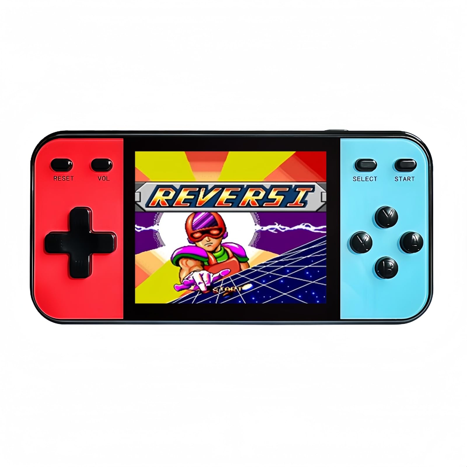 JXD Mini 3-inch LCD screen Retro video game console with 240 games Connects to TV Children's handheld Electronic game Puzzle toys Christmas Travel and leisure essential