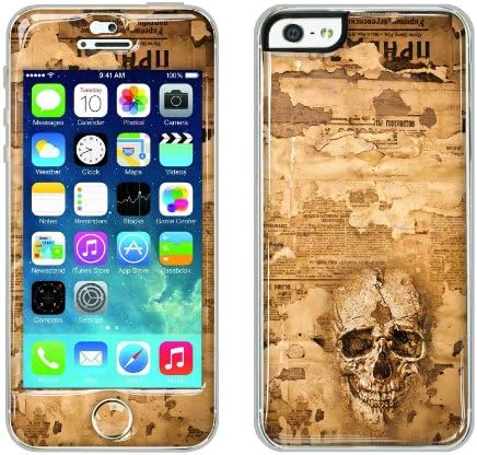 Flapsta iPhone5/5s Gel Case +Front Gel Skin/ Obituary