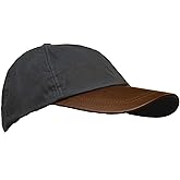 Walker and Hawkes - Wax Brunswick Baseball Cap w/Leather Peak - One-Size