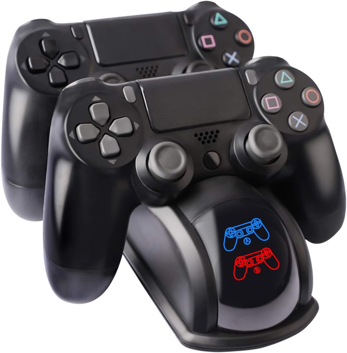 PS4 Controller Charger, Dual USB PS4 Controller Charging Station Dock for Sony