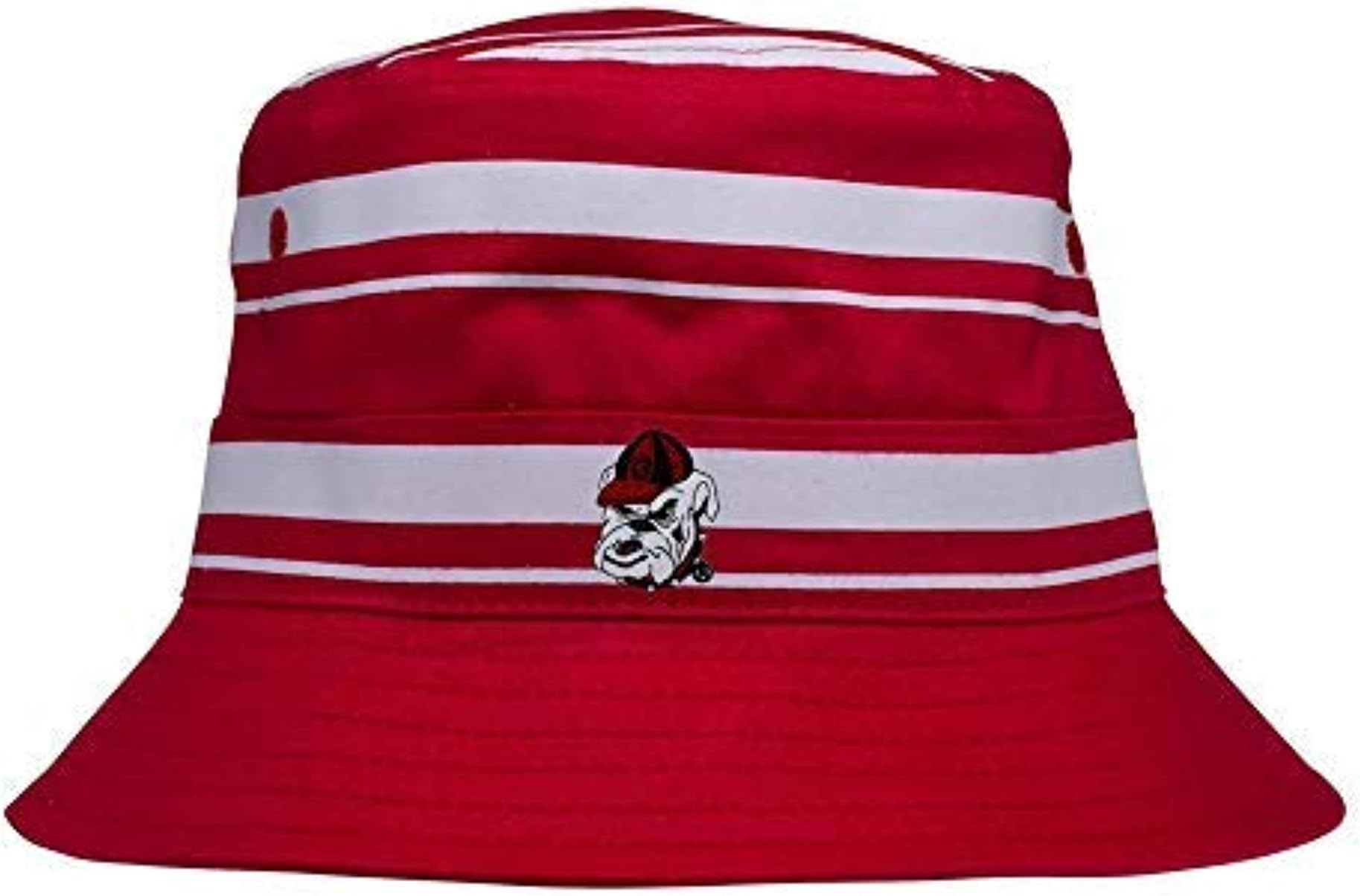 Two Feet Ahead University of Georgia Rugby Striped Bucket Hat