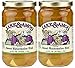Jake and Amos Pickled Sweet Watermelon Rind Jars, 16 Ounce - 2 pack