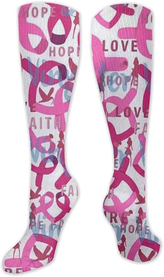 Casual Socks,Knee Socks,Tube Socks,Breast Cancer
