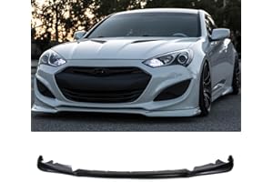 CUZTOM TUNING KDM KS Style Front Bumper Lip Splitter Compatible for 2013-2016 Hyundai Genesis Coupe
