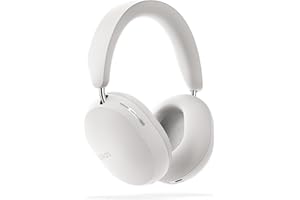 Sonos Ace | Noise Cancelling Wireless Over-Ear Headphones with Bluetooth, 30-Hour Battery Life, Spatial Audio, Dolby Atmos, Dynamic Head Tracking - White