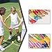Cosweet 100 Pcs Handmade Friendship Bracelets Cords for Kids and Adults in Bulk, 5 Colors Braided Colorful Woven Thread String Anklets for Grown Up