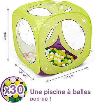 piscine à balles pop up