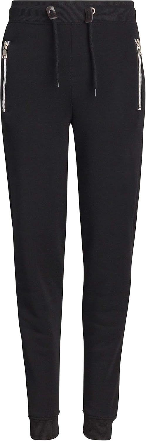 Galaxy by Harvic Boys Basic Fleece Active Jogger Pant with Zipper Pockets: Clothing