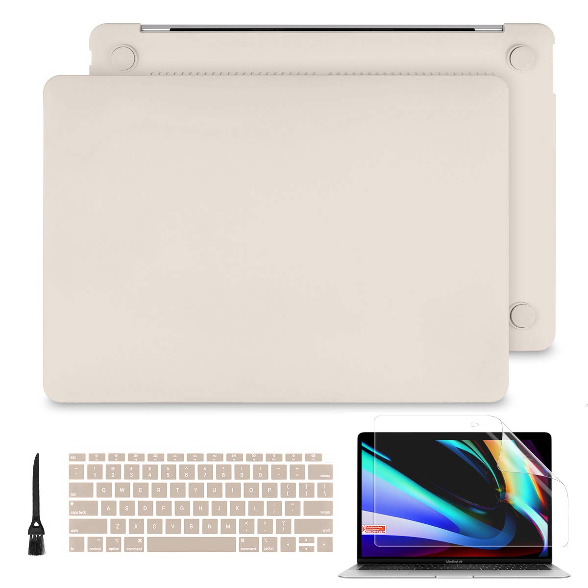 Mua Case Macbook Pro 13 Inch 19 18 17 16 Smooth Hard Shell Cover Keyboard Skin For Macbook Pro 13 With Non Touch Bar 2 4 Thunderbolt 3 Ports Model 159 A19 A1706 A1708 Rock Ash Tren