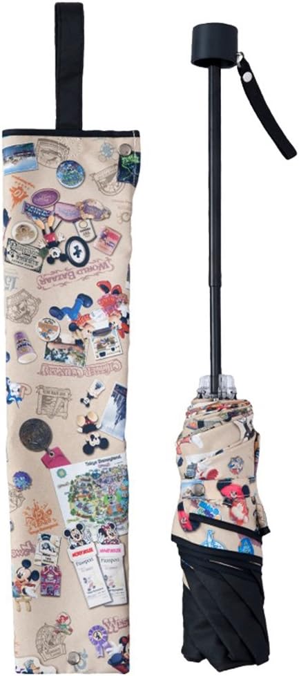 Amazon Co Jp ディズニー リゾート 35周年 Happiest Celebration ヒストリー柄 折りたたみ傘 ミッキー 他 折り畳み傘 折畳み傘 傘 雨具 リゾート 限定 おもちゃ