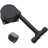 Vgoohobby RC R020 Engine Pull Starter &amp; 12mm One Way Bearing R025 Hex Nut Compatible with HSP Redcat Himoto Traxxas 1/10 RC Nitro Car Vertex VX 16 18 SH 21 Engine