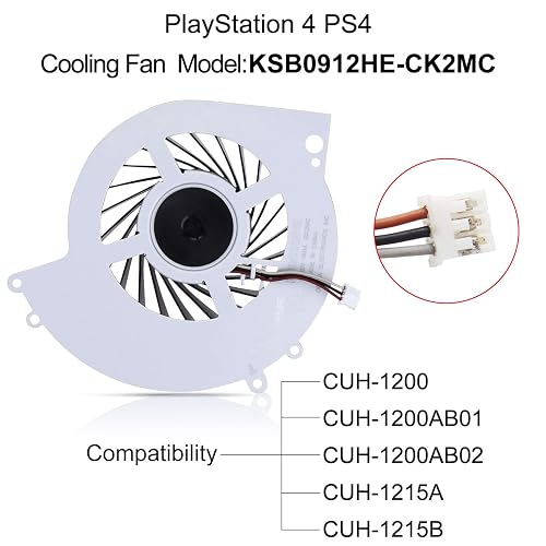 Replacement Cooling Fan For PS4 CUH-12XX Series - KSB0912HE Internal Fan