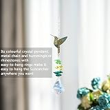 H&D HYALINE & DORA Hummingbird Crystal Sun Catcher with Prism Ball view 2