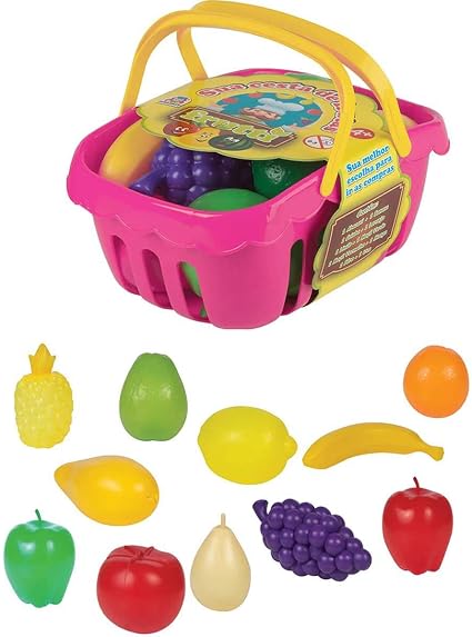 Brincando De Casinha Cesta De Frutas Braskit Brincando De Casinha Cesta De Frutas Braskit