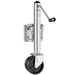 VEVOR Trailer Jack with Wheel, 2000 lbs Load