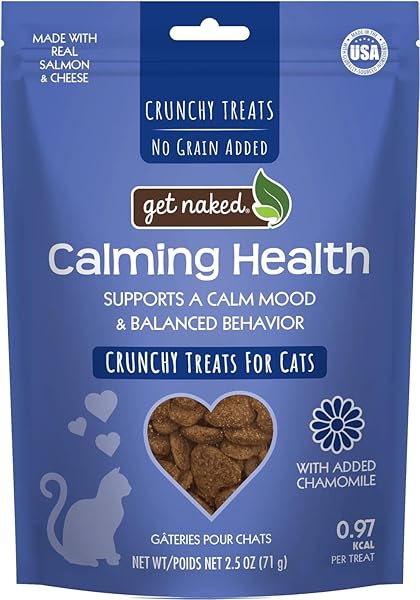 GET NAKED CAT CALMING TREATS SALMON & CHEESE...