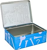 Bright Side The Man Tin Storage Box White view 2