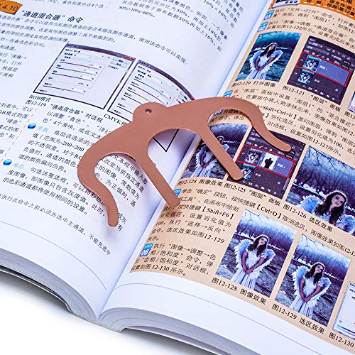 Music Book Clips-Metal Page Holders,Book Clip for Reading (Book Clip 3 Pack) - Thumbnail 4
