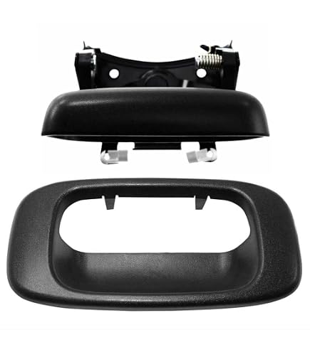 thumbnail image 2 of Soillar Pair Front Door Handles For GMC Sierra Chevy Silverado 1999-2007 – Black Textured 2 of 2
