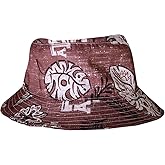 Wes and Willy Mens College Hawaiian Vintage Floral Bucket Hat