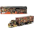 MINI GT True Scale Miniatures Model Car Compatible with Western Star 49X with 40 Ft Container Day of The Dead ''Dias De Los Muertos'' Limited Edition 1/64 Diecast Model Car MGT00400