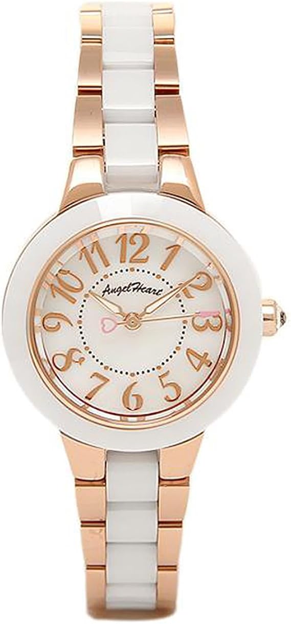 Amazon エンジェルハート 時計 レディース Angel Heart Wl27cpg ラブスポーツ 日常生活防水 腕時計 ウォッチ ホワイトパール レディース腕時計 腕時計 通販