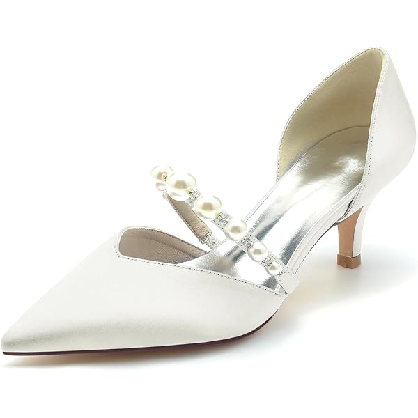 JIA JIA Zapatos De Novia De Las Mujeres 1294 Peep Toe Tacones