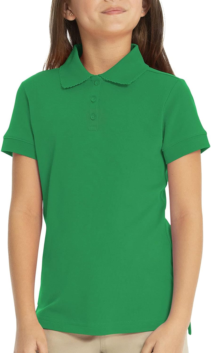 Classroom School Uniforms Girls' Feminine Fit Polo: Clothing