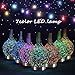 Essential oil diffuser 3D Glass Starry Sky Aromatherapy Oil Diffuser Cold Mist Ultrasonic Humidifier With 7 Color Changing LED 100ml, Home, Office, Yoga, Baby, Sleep,Water-free automatic closurethumb 3