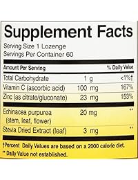 Nature's Way Zinc Lozenges, 063766, 1