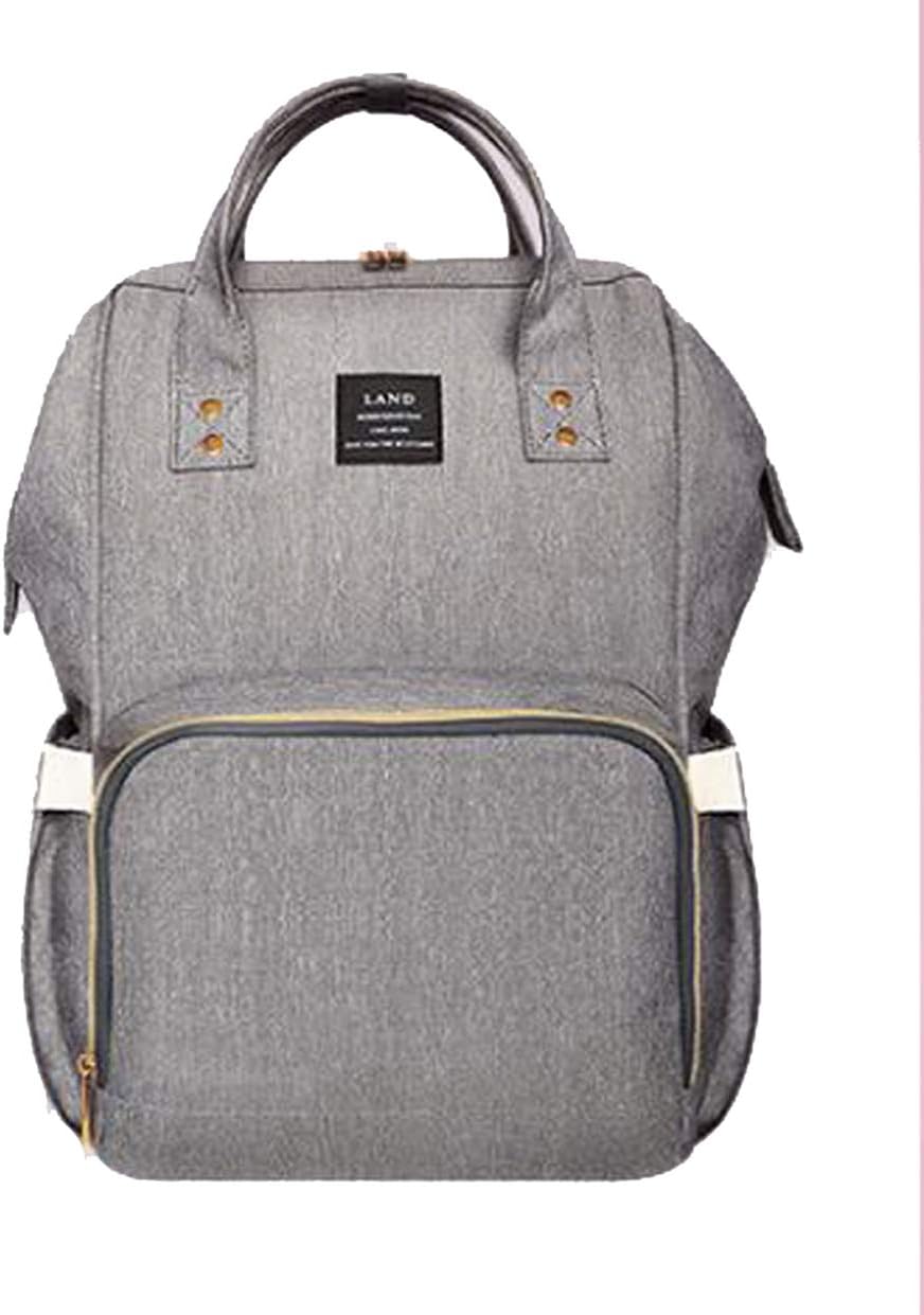 light grey baby changing bag