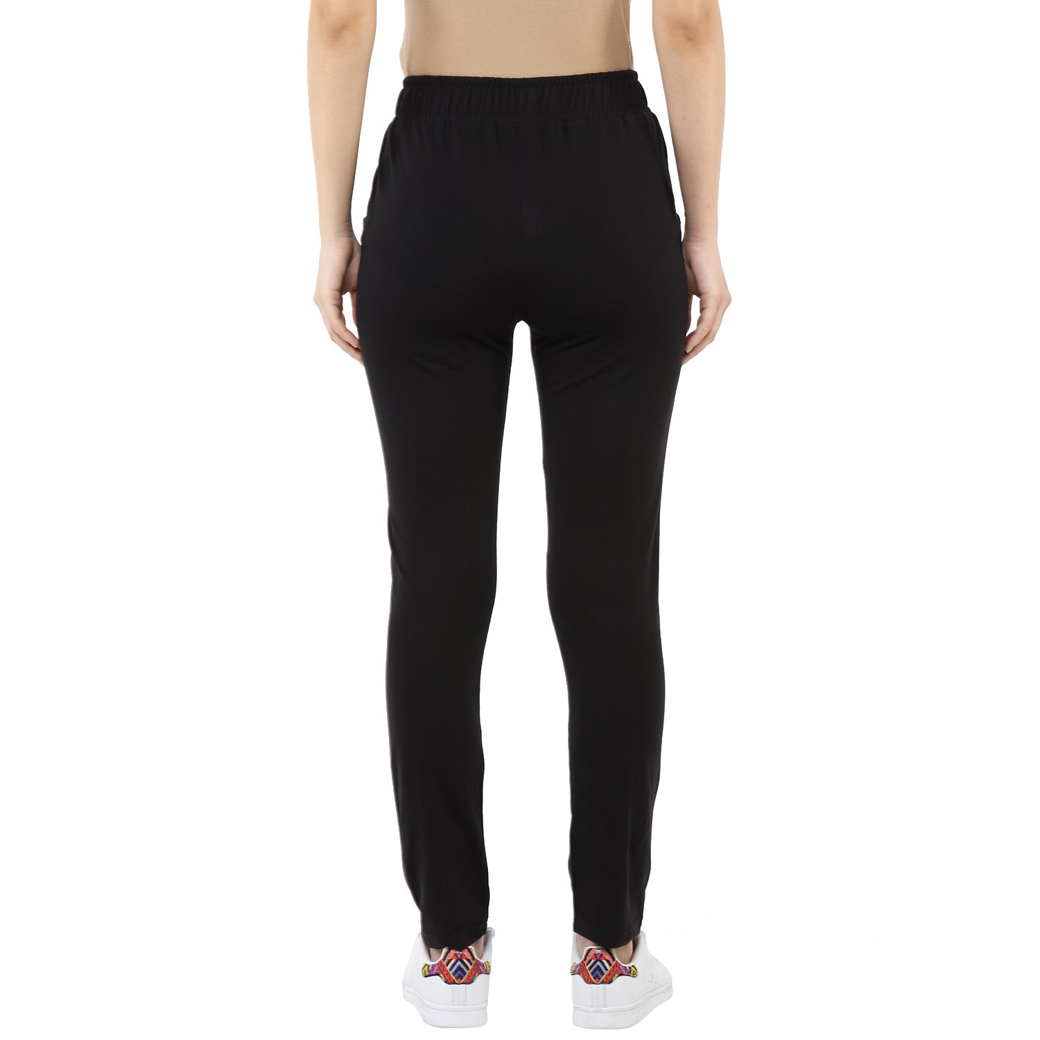 modeve women's solid track pant for women combo pack of 2