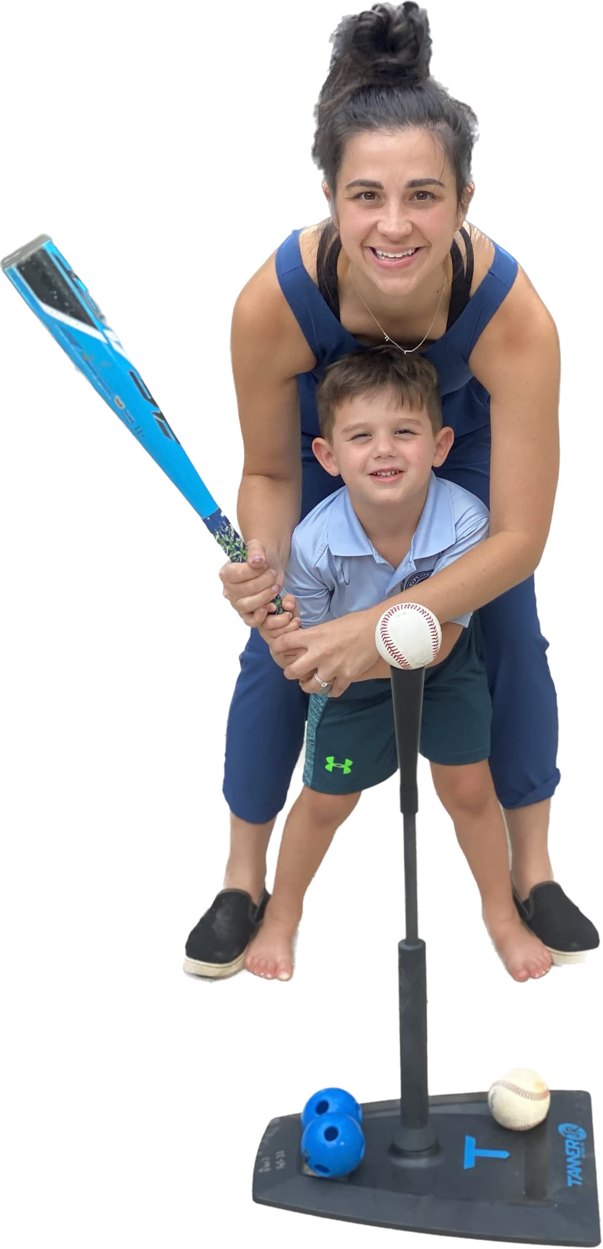 Tanner Jr. Batting Tee for Kids and Toddlers. Durable Youth T Ball Tee T Ball Stand with Easy Height Adjustments and Flexible Rubber Cone. Built to Last. Learn Like Pro on This Tee Ball Tee