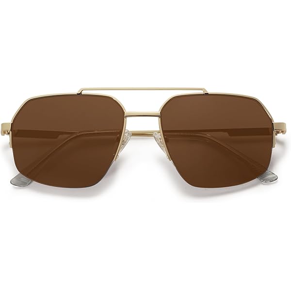 Amazon.com: Bottega Veneta Women's Geometric Navigator Sunglasses