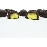 Philadelphia Candies Homemade Lemon Creams, Dark Chocolate 1 Pound Gift Box