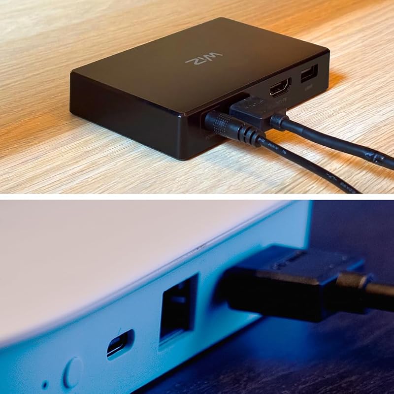 HDMI Sync Box avec rétroéclairage TV – Synchronise les lumières avec vos films, jeux et musiques – Ruban LED RGBIC pour TV de 75 à 85 pouces – Contrôle via application – Compatible Google et Alexa