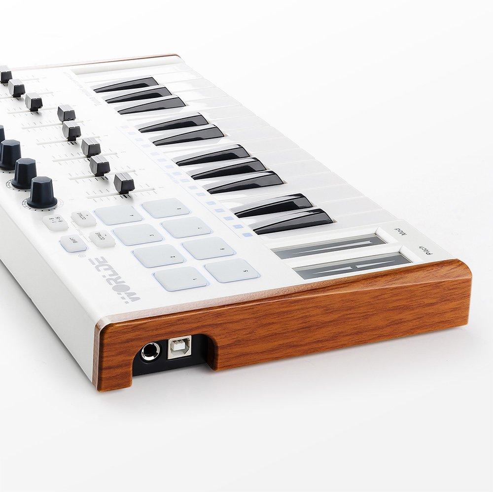 Worlde 25 Key USB Portable Tuna Mini MIDI Keyboard MIDI