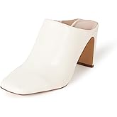 The Drop Women's Avena Square-Toe Block-Heel Mule
