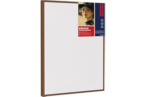 HANSILK Large Framed Canvas Blank 16x20 - DIY Painting Art with Sturdy Wooden Frame, Modern Empty Canvas for Paint-Your-Own Art Ready to Hang Wall Decor