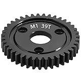 39-Tooth M1 Spur Gear 1.0 Metric Pitch, Hardened