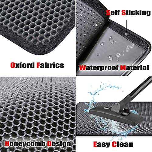 Cat Litter Mat Litter Trapping Mat,24" X 18" Inch Honeycomb Double Layer Design Waterproof Urine Proof Trapper Mat for Litter Boxes,Easy Clean Scatter Control and Washable - Thumbnail 4
