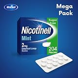 Nicotinell Mint 2mg Lozenges Mega Pack 204 - Stop Smoking Aid view 3